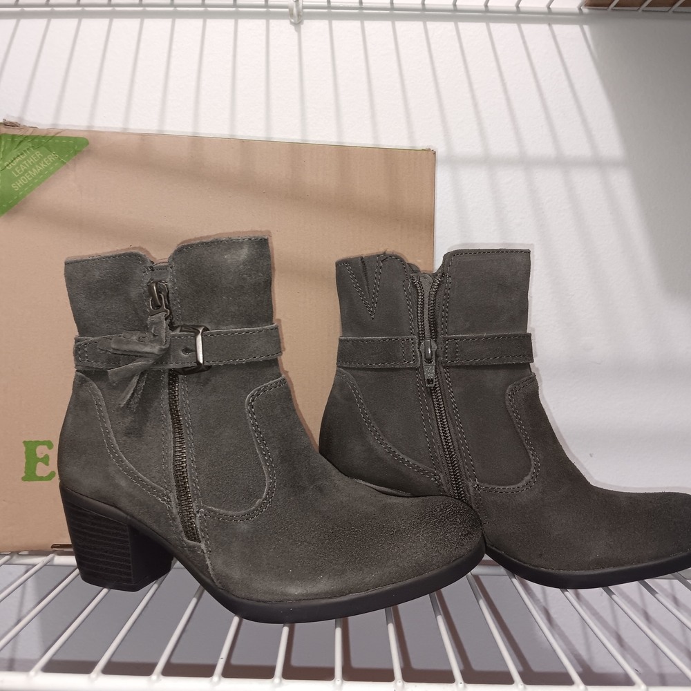 Earth Origins Charcoal Ankle Boots
